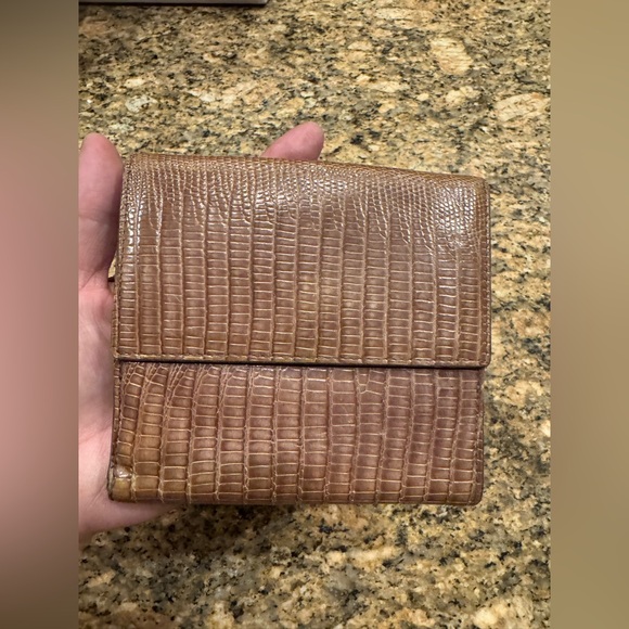 Gucci Light Brown Vintage Clip Compact wallet - Picture 1 of 9